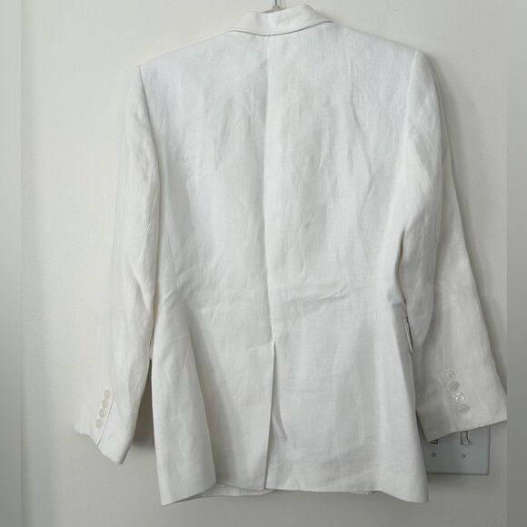 Brooks Brothers Irish Linen White Blazer 6 - Picture 9 of 9